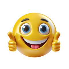 3d emoji with thumbs up.
