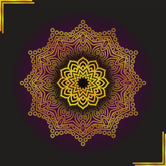 Luxury mandala background Arabic pattern art design
