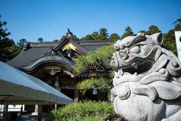 Obraz premium 秋の熊野本宮大社