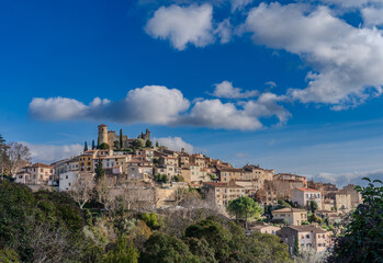 Winter beim Massif de Esterel in Frankreich