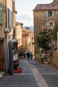Frankreich bei Esterel im Winter