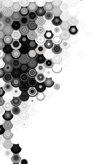 black and white abstract background