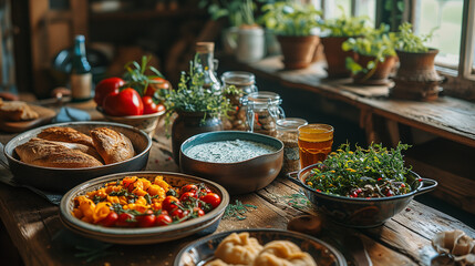 delicious dining table