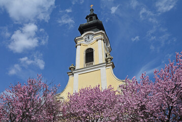 Pfarrkirche zum heiligen Ägydius in Oberlaa, Bezirk Favoriten, Wien, Österreich