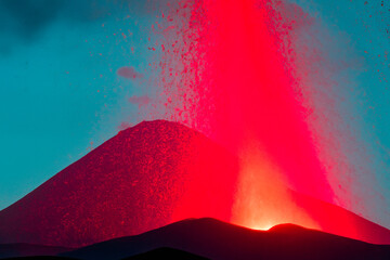 Eruzione di vulcano