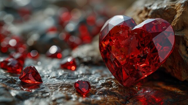 Happy Saint Valentine's day background heart.