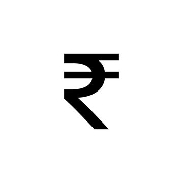 rupees symbol icon vector illustration eps