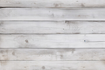 Fototapeta na wymiar White wooden planks with natural grain texture