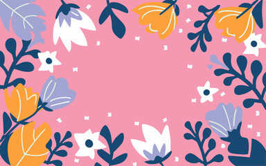 Valentine's day, women's day, spring abstract background poster with copy space. Good for postcards, email header, wallpaper, banner, events, covers, advertising, and more.