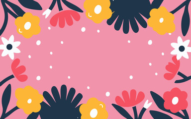 Valentine's day, women's day, spring abstract background poster with copy space. Good for postcards, email header, wallpaper, banner, events, covers, advertising, and more.
