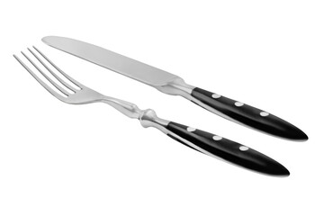 Cutlery isolated on white background