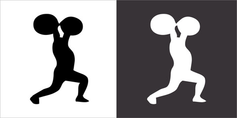 IIlustration Vector graphics of GYM icon