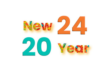 tamplate new year 2024