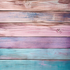 Obraz premium light pink, purple and turquoise rustic wood background
