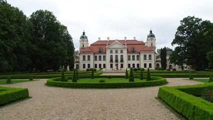 Fototapeta na wymiar Pałac w Zamoyskich w Kozłówce 