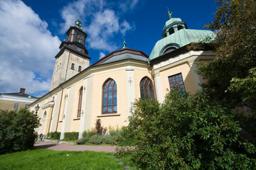Fototapeta na wymiar German Church in Gothenburg, Sweden