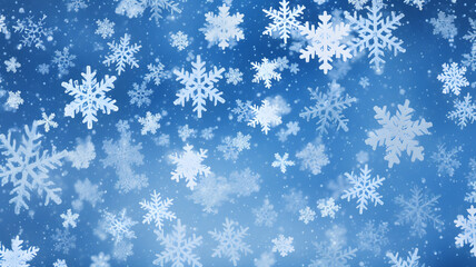 snowflakes pattern texture, ice and falling snow background, ice stars, winter background