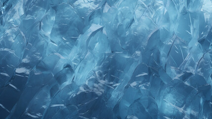 blue ice texture background, frozen iceberg background, winter texture