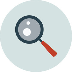 vector magnifying glass icon. office icon vector png. business icon vector.