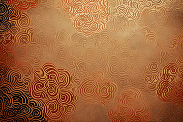 Chinese Pattern for Background Texture - obrazy, fototapety, plakaty