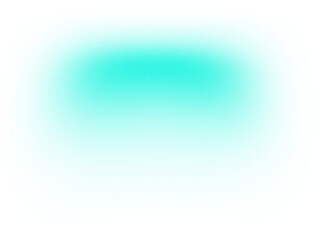 Cyan glow light transparent background for design