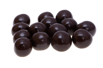 chocolate balls isolated