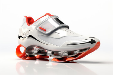 futuristic sport shoe