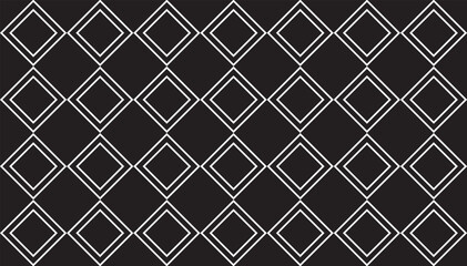 black and gray seamless pattern diagonal square abstract background and geometric vector.