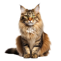 Obraz premium cat isolated on white