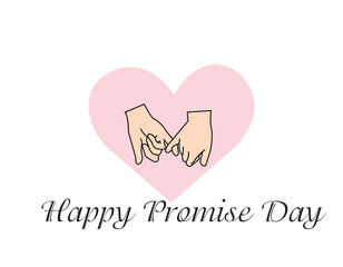 Happy Promise Day, Happy Kiss Day, Happy Valentine Day, Happy Chocolate Day, Happy Rose Day, Happy Teddy Day, Happy Hug Day and Happy Propose Day logo design vector illustration