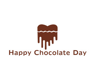 Happy Chocolate Day, Happy rose Day, Happy Valentine Day, Happy Hug Day, Happy Propose Day and Happy Kiss Day logo design vector illustration