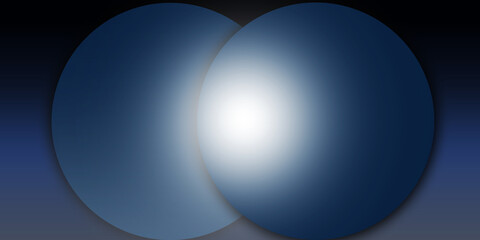 background with effects, abstract geometric blue circles background