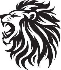 Majestic Lion Illustration