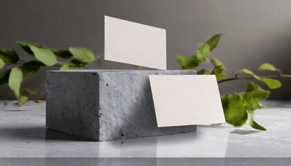 Generative AI Concrete Block for Card Presentation
