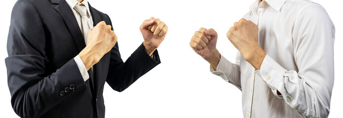 Having problems with employers and employees There is resistance to unfair work.