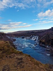 Fototapeta na wymiar Island: Wasserfälle, Natur pur.
