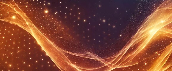 Naklejka premium abstract background with stars