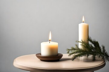 Obraz na płótnie Canvas scented candles for interior decoration 
