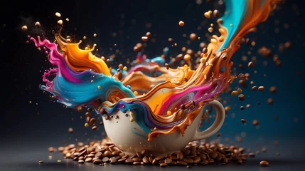 Foto op Plexiglas Caffeine Fusion Fusion © W R D Fernando