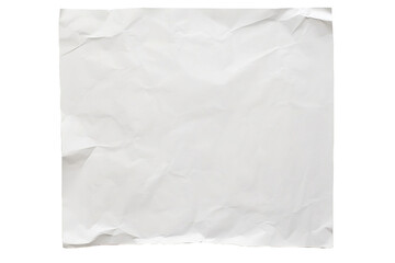 Obraz premium crumpled paper on white background