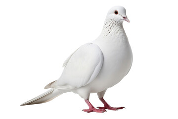 pigeon isolated on white background