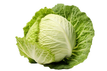 Fototapeta premium cabbage isolated on white background