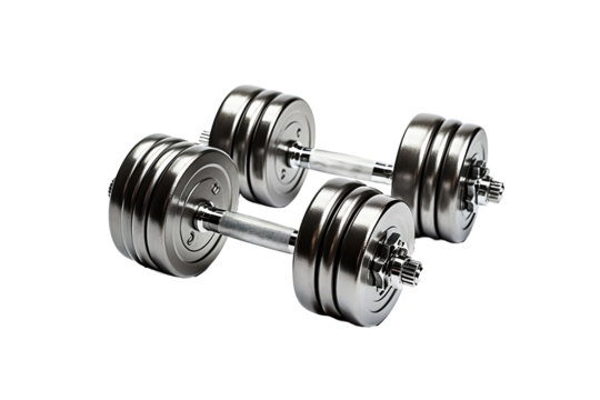 dumbbell isolated on white background