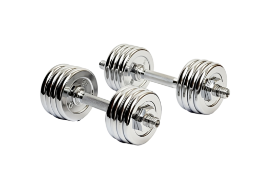 dumbbell isolated on white background