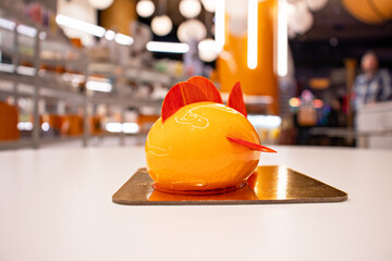 bakery dessert crafted like a fish