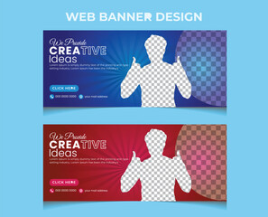 Business Professional Social Media cover Design, Web banner Design