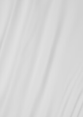 Close up of crumpled white paper poster texture