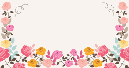 spectacular decorative floral background