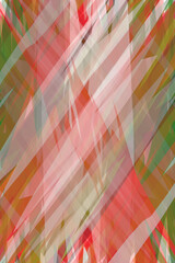 abstract background with striped stripes, green, red and white