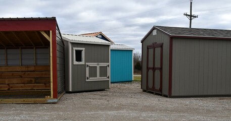 Wooden Storage Sheds and Buildings